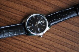 Casio - Uhr - Armbanduhr - Echt Leder - Schwarz - Weihnachtsgeschenk - Fast Bild