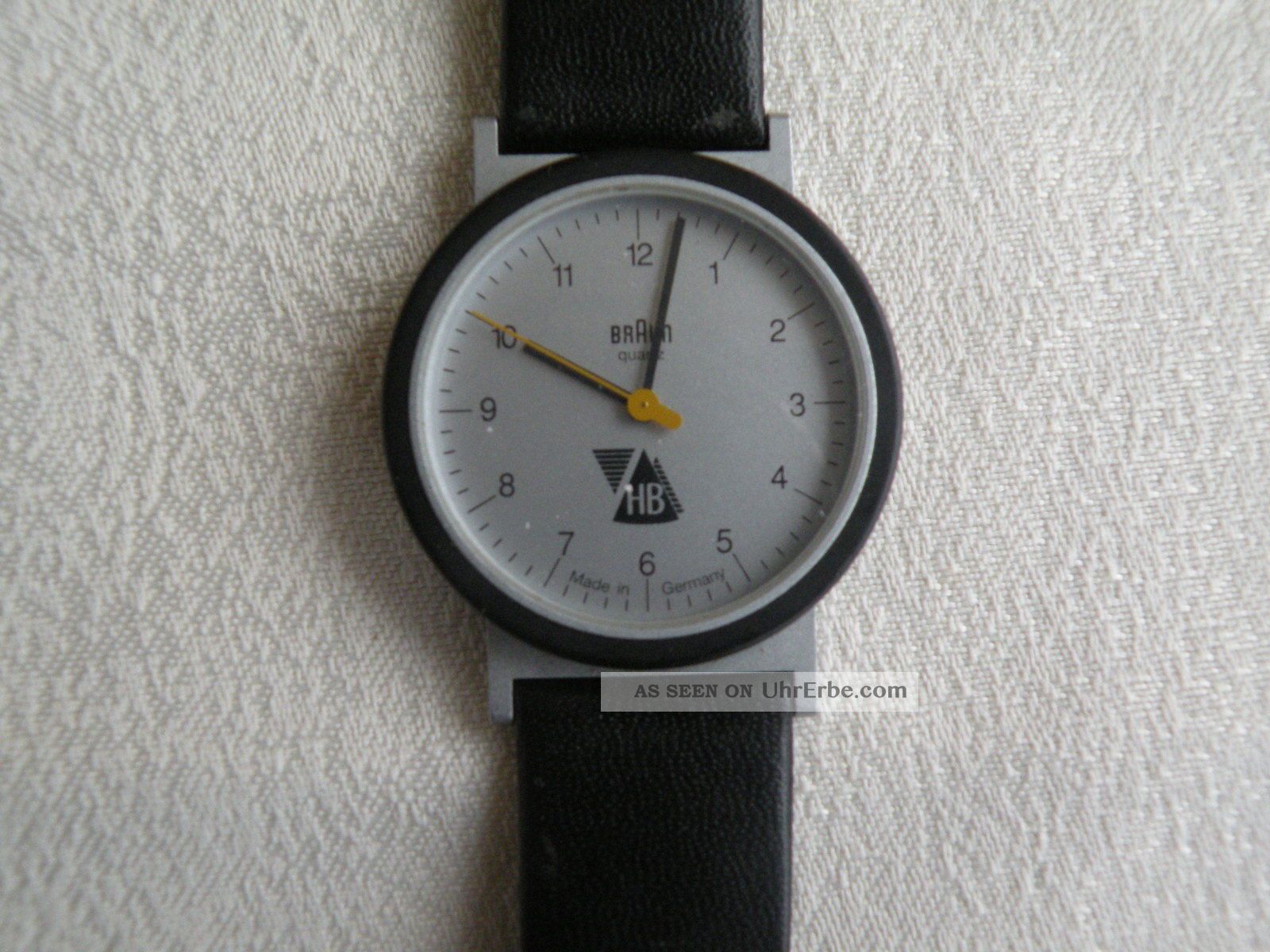 Braun Armbanduhr Aw10 Type 4789 Design: Dietrich Lubs 1989 (ungetragen) Armbanduhren Bild