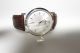 Hugo Boss Uhr Braunes Lederband Weißes Ziffblatt Herrenuhr 1512636 Armbanduhren Bild 1