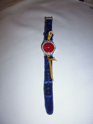 Swatch Lady (lg114) Cord On Bleu Bild