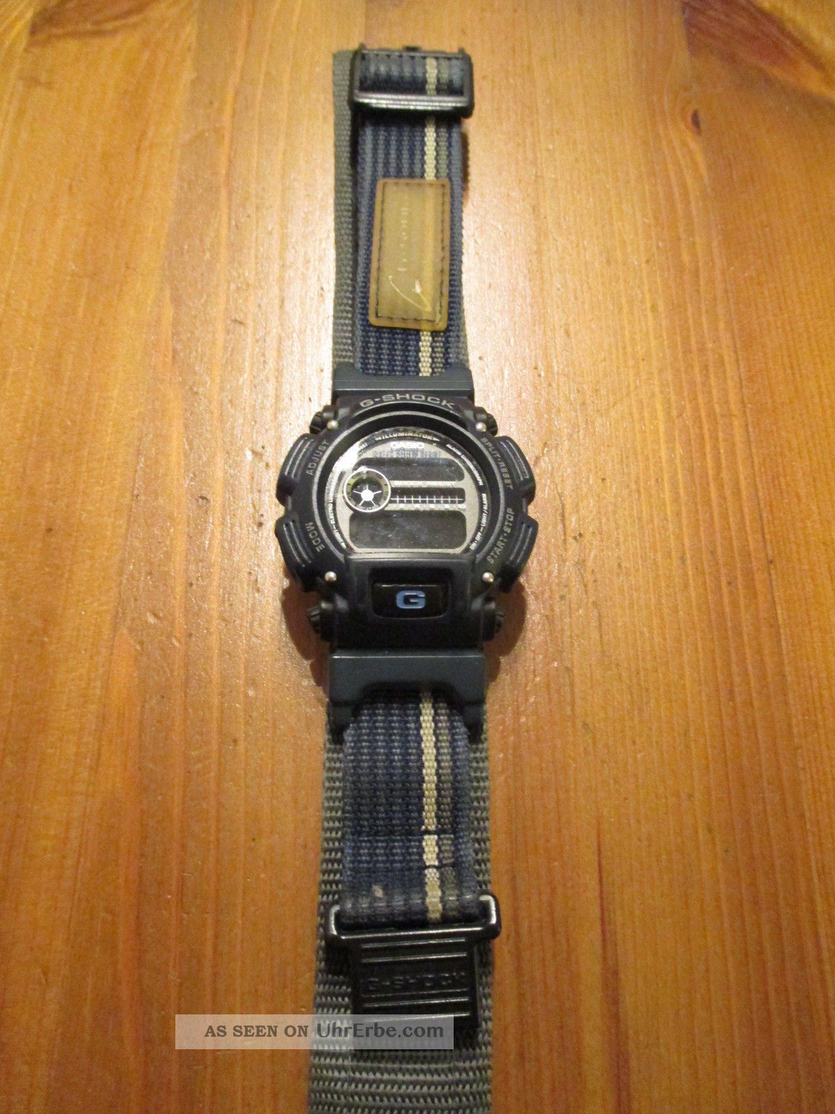Chronograph Von Casio G - Shock Ein Sammlerstück Schwarz / Blau Armbanduhren Bild