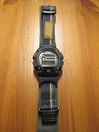 Chronograph Von Casio G - Shock Ein Sammlerstück Schwarz / Blau Bild