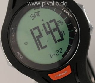 Adidas Herrenuhr / Damenuhr / Uhr Silikon Schwarz Digital Adp1646 Bild