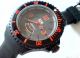 Ice Watch Surf Extra Big 6cm 20atm Exklusiv Swiss Made Neu&ovp Uvp249€ Rot/schwa Armbanduhren Bild 4