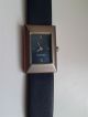 Angebot ||wie Neu|| Design Titan Damenuhr Uhr Modern Leder Dunkelblau Blau Armbanduhren Bild 2
