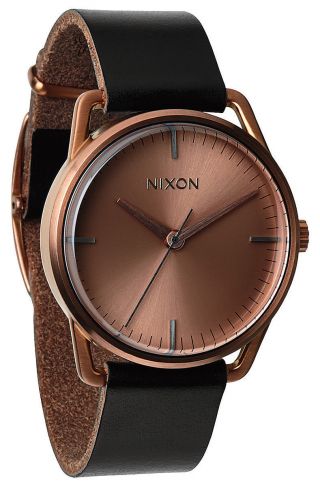 Nixon Uhr Mellor Black Copper Armbanduhr Bild