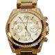 Michael Kors Mk5166 Uhr Damenuhr Armbanduhr Chronogpraph Gold Analog Quarz Armbanduhren Bild 1