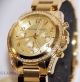 Michael Kors Mk5166 Uhr Damenuhr Armbanduhr Chronogpraph Gold Analog Quarz Armbanduhren Bild 4