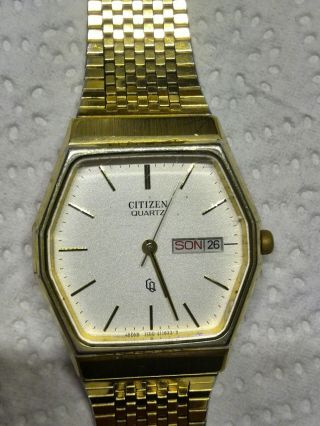 Citizen Quarz Herren Armbanduhr Bild