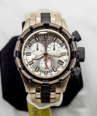 Invicta Bolt Reserve Herren Luxus Armbanduhr Chronograph 200m Wasserdicht Bild