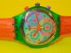 Swatch Chrono Sound In & Ovp,  Neuer Batterie Scl102 Armbanduhren Bild 9