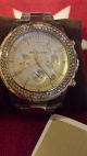 Michael Kors Chronograph Silber Mk5397 Wasserdicht Zirkonia Armbanduhren Bild 5