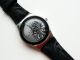 Wunderschöne Swatch Irony Black Flower Ylg103 Mit Strass Damenuhr Armbanduhren Bild 6