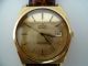 Vintage Omega Seamaster Swiss Made Herren Uhr Vergoldet LÄuft Armbanduhren Bild 1