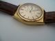 Vintage Omega Seamaster Swiss Made Herren Uhr Vergoldet LÄuft Armbanduhren Bild 3