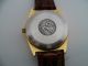 Vintage Omega Seamaster Swiss Made Herren Uhr Vergoldet LÄuft Armbanduhren Bild 8