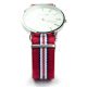 Rose Time Nato Strap Armbanduhr Unisex Nato Uhr Moderne Armbanduhr Silber Armbanduhren Bild 10