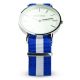 Rose Time Nato Strap Armbanduhr Unisex Nato Uhr Moderne Armbanduhr Silber Armbanduhren Bild 14
