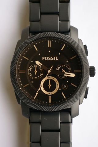 Fossil Herrenchrono Mit Edelstahlband,  Fs4682 Bild