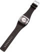 48 - S8978 - Br Just Damenuhr Braun Uhr Mit Lederarmband Gemustert Armbanduhren Bild 1