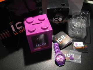 Ice Watch Armbanduhr Lila Mit - Verpackung,  Beschreibung Bild