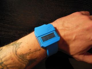 Neff Digi Cyan Uhr Watch Blau Style Bild