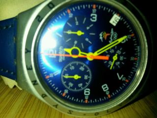 Swatch Irony Olympic Games Sydney 2000 Chrono - Uhr.  Eta V8 Bild