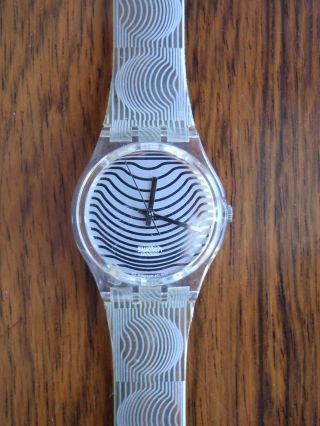 Swatch Künstleruhr Victor Vasarely 1990er Jahre,  Unbenutzt,  Ovp Bild