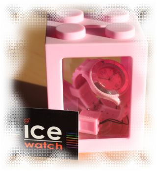 Schöne Ice - Watch In Rosa,  Größe Small, Bild