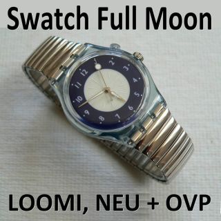 Swatch Full Moon Gn903,  Loomi,  Neu/new,  Ovp,  Aus Sammlungsauflösung. Bild