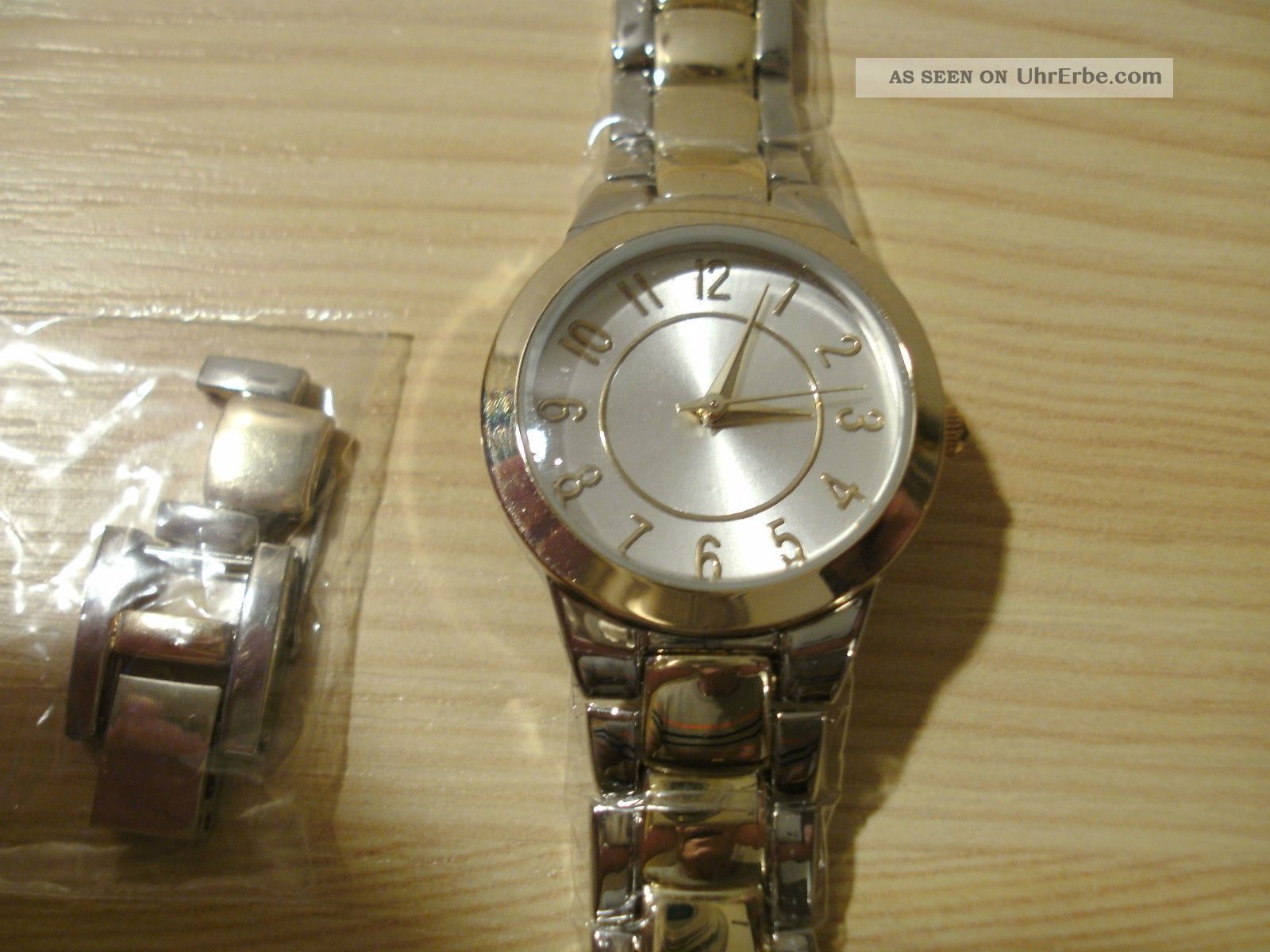 Damen Armbanduhr Mit Gliederarmband Und Ovp Armbanduhren Bild