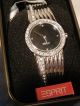 Esprit Damen - Armbanduhr Capillaire Analog Quarz Silver/black Es103752001 Armbanduhren Bild 1