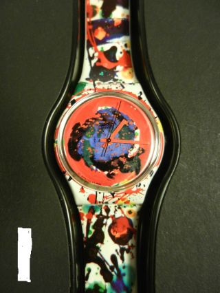 Swatch - Artist - Special,  Gz123 Sam Francis,  Neu/new Bild