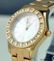 Uhr Uhren Guess Armbanduhr Damen Gold Edelstahl Quarz Deu Armbanduhren Bild 2