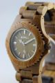 Bewell Holzuhr,  Damenuhr,  Herrenuhr,  Braune Sandelholz Armbanduhr,  Top Geschenk Armbanduhren Bild 2