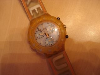 Swatch - Wake Up - Chronograph 200m Wr Sammlerstück Wie Bild