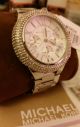 Michael Kors Mk5634 Armbanduhr Für Damen Edelstahl Mit Vielen Kristallen Armbanduhren Bild 1