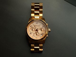 Michael Kors Rose Gold Chronometer Bild