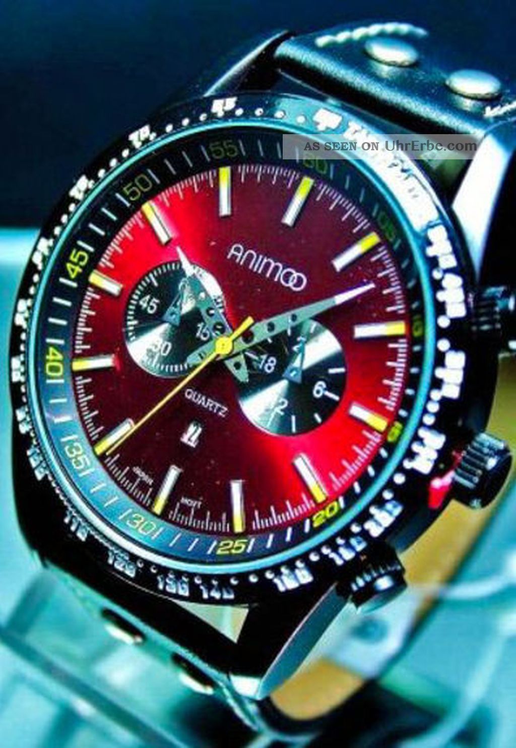 Force Fashion Uhr Force Animoo Xxl Herrenuhr Mit Datum Tachymeter Armbanduhren Bild