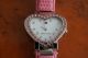Tommy Hilfiger Damenuhr Strass Leder In Herzform In Rosa Armbanduhren Bild 1