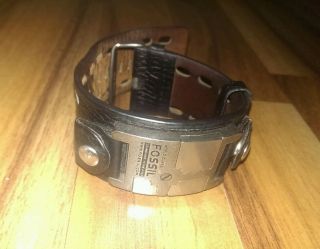 Fossil Echtlederarmband Bild