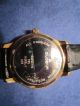 Dugena Uhr,  Armbanduhr Für Damen,  Rund,  Mit Schwarzem Lederarmband Armbanduhren Bild 3