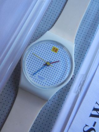 Swatch,  Lady,  Lw104 Dotted Swiss,  Neu/new Bild