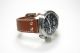 Tw Steel Uhr Herren Braun Lederband Tw - 6 Edelstahl Weinachten Schwarzes Ziffer Armbanduhren Bild 2