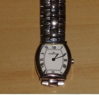 Jaques Lemans Uhr,  Stainless Steel,  Batterie,  Ovale Form,  Spangenverschl. ,  Damen Bild