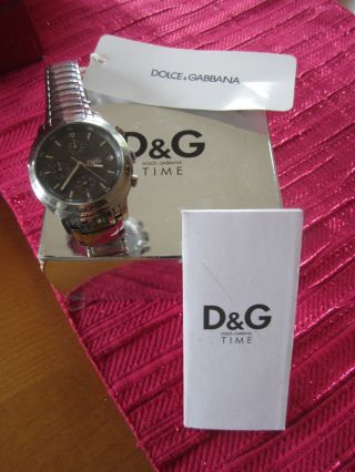 Dolce& Gabbana Herren Chronograph Edelstahl Bild