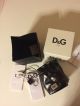 D&g Dolce Gabbana Uhr Chronograph Dw0410 Swarovski Schwarz Armbanduhren Bild 1
