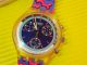 Swatch Chrono Wild Card In & Ovp,  Neuer Batterie Sck100 Armbanduhren Bild 5