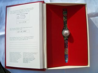 Swatch Christmas Special 1995 (gz148) Magic Spell,  Unworn, Bild