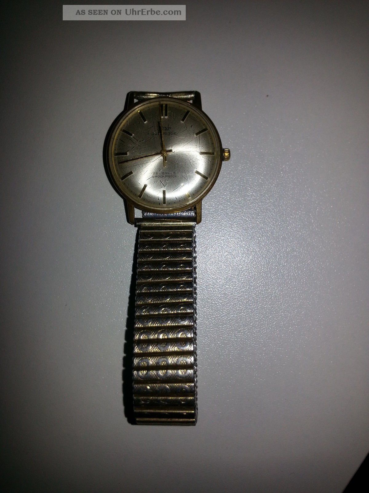 Alte Ehr Armbanduhr.  Automatick,  Mit 25 Lager Steinen. Armbanduhren Bild